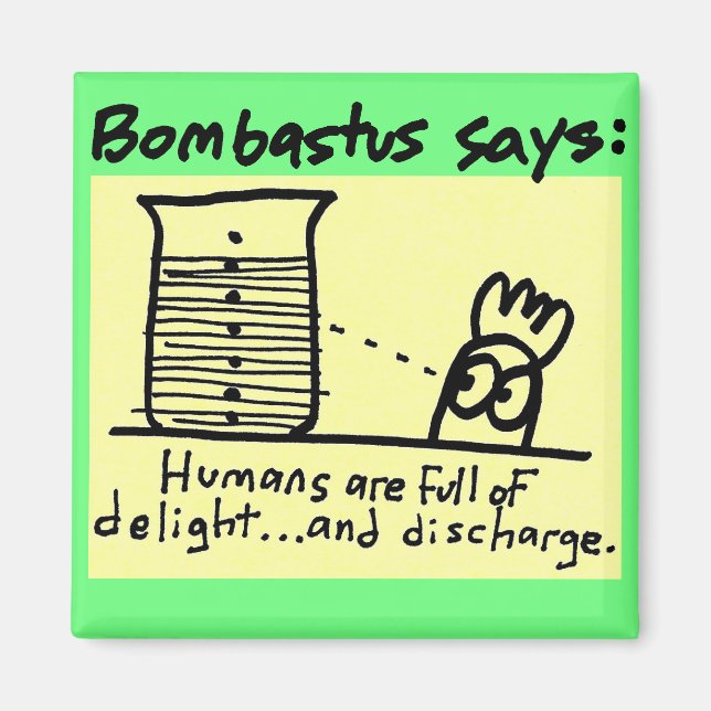 Bombastus Delight and Discharge Magnet (Front)