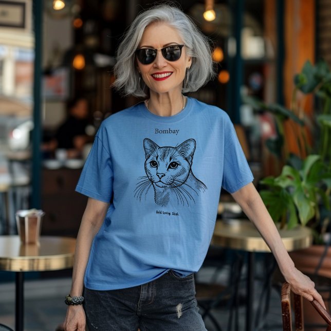 Bombay Cat Portrait Tri-Blend Shirt (Creator Uploaded)