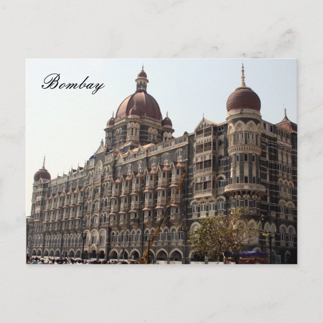 bombay hotel postcard (Front)
