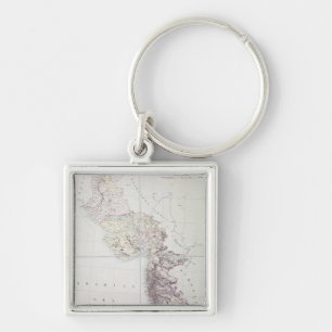 Bombay Presidency, 1890 Keychain