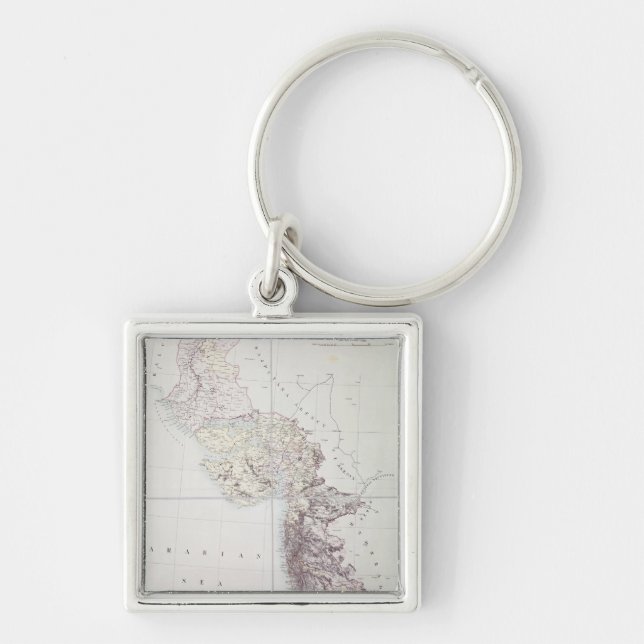 Bombay Presidency, 1890 Keychain (Front)