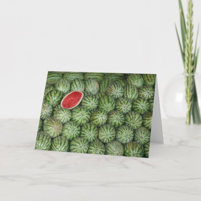 Bombay watermellon card (Front)