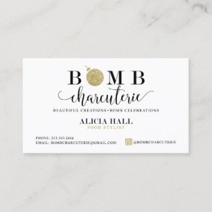 Bombe Charcuterie Cartes Personnalisées   Non modi