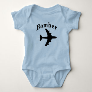 Bomber Boy Baby Bodysuit