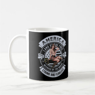 Bomber Girl Pin-Up Coffee Mug