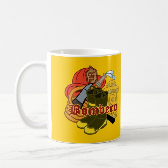 Bombero Firefighter mug (Left)