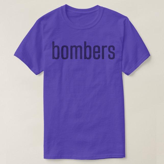 bombers School Spirit 4 TShirt (Design Front)