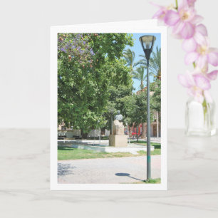Bombilla Statue Park, Lliria, Valencia Card