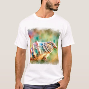 Bombilla Tranquility 020924AREF148 - Watercolor T-Shirt