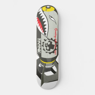 Bombing hills since 1987 skateboard
