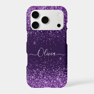 Bombino Purple Faux Glitter 