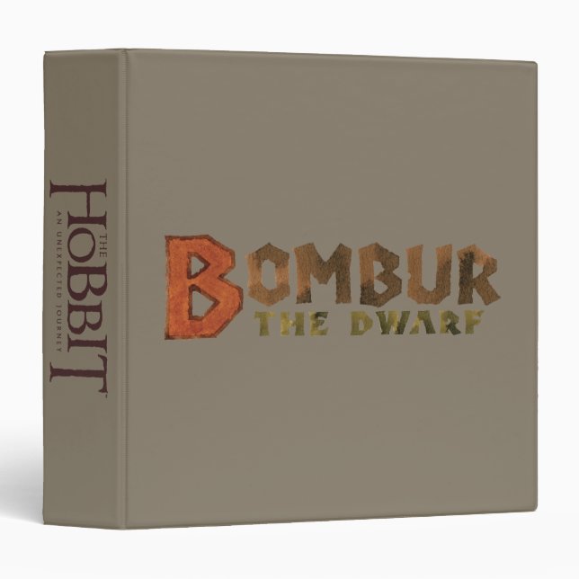Bombur Name Binder (Front/Spine)