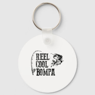 Bompa Fishing Reel Cool Bompa Funny Gift Keychain