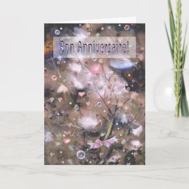 Bon Anniversaire! Card (Front)