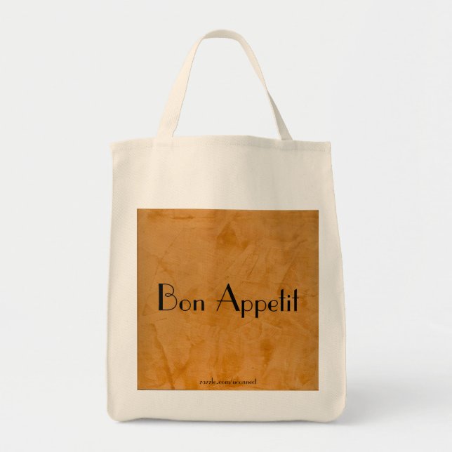 Bon Appetit 2.0 Sac d'épicerie orange toscane (Devant)