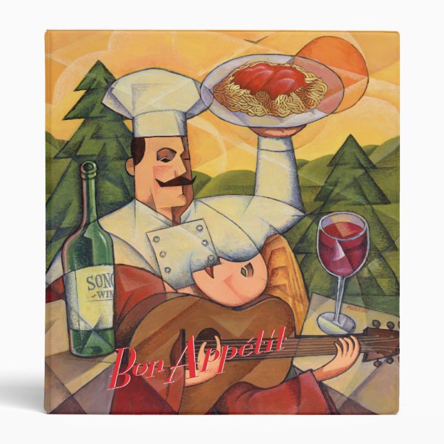 Bon Appetit Binder (Front)
