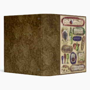 Bon Appetit Binder/Album Binder