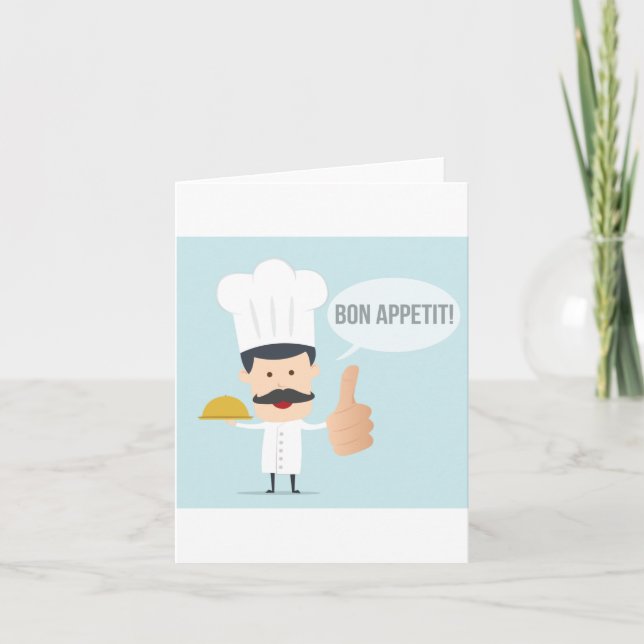 Bon Appetit Card (Front)