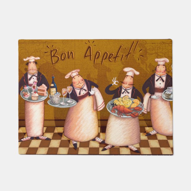 Bon Appétit Doormat (Front)