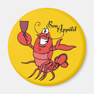 Bon Appetit Lobster Magnet