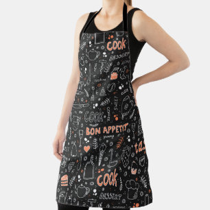 Bon Appetit Pattern Apron