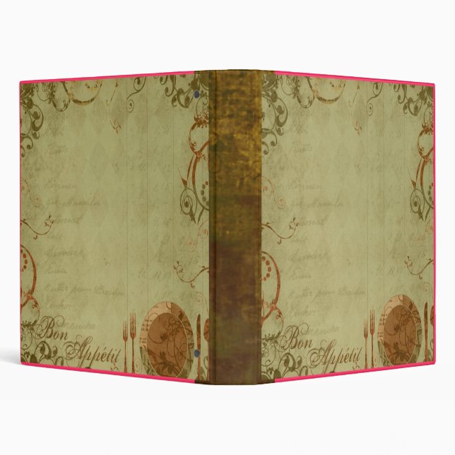 Bon Appetit Recipe Binder (Background)