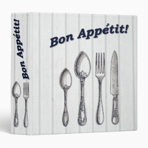 Bon Appetit! Recipe Binder