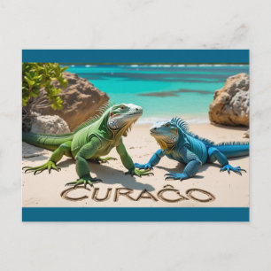 Bon bini curacao postcard