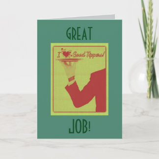 Bon Carte de remerciements Tippers pour serveurs.