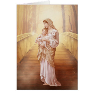 Bon catholique religieux de berger de Mary Jésus
