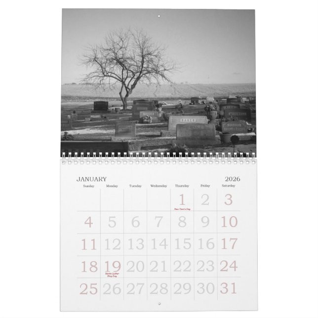Bon deuil, gloire ! Calendrier 2011 (Jan 2026)