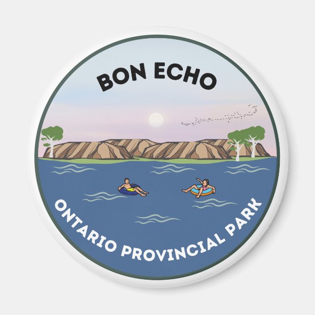 Bon Echo Ontario Provincial Park Magnet (Front)