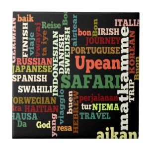 Bon Italian Irish Safari Hapanese Voyage Tile
