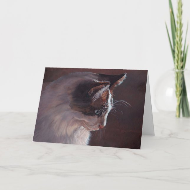 Bon Jovi Kitty Original Chat Art Carte de voeux (Devant)