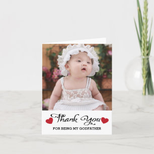 Bon parent Carte photo de Merci moderne