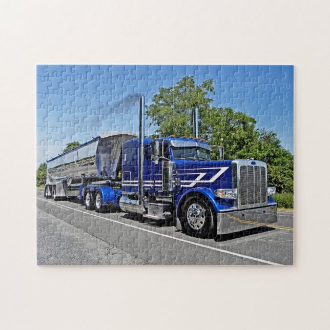 Bon puzzle du bleu 389 de s (Horizontal)