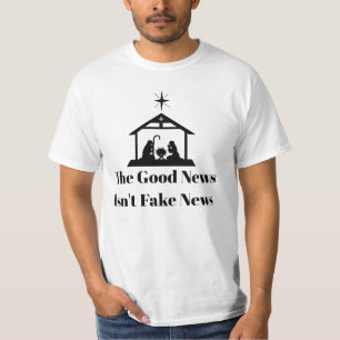 Bon T-shirt non faux de Manger de nouvelles de