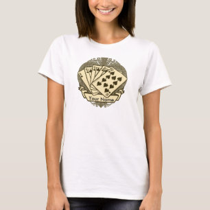 Bon T-shirt Poker Hand