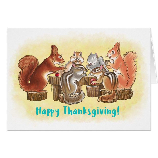 BON THANKSGIVING ! (Devant horizontal)