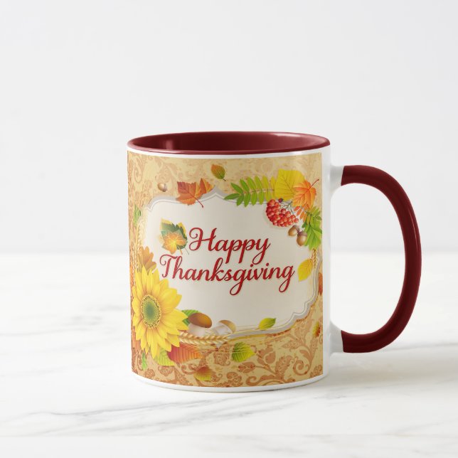 Bon thanksgiving 13 Mug (Droite)