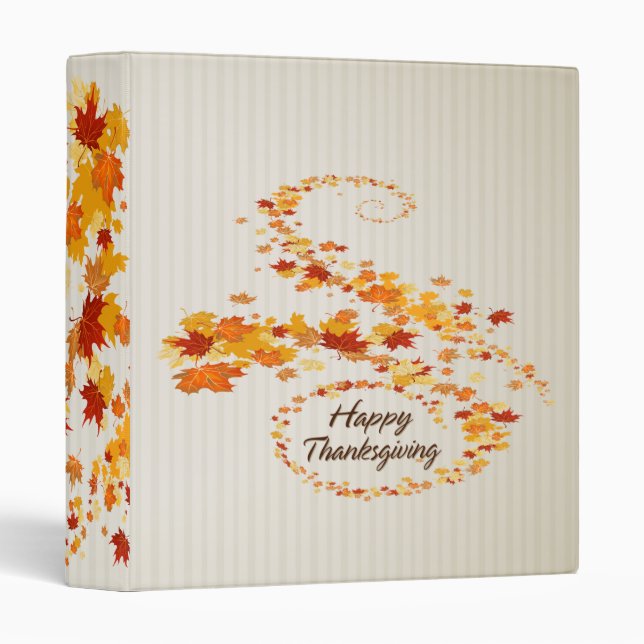 BON THANKSGIVING 4 CLASSEUR (Devant/Côté)