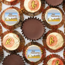 Bon thanksgiving Candy Coupes de beurre d'arachide