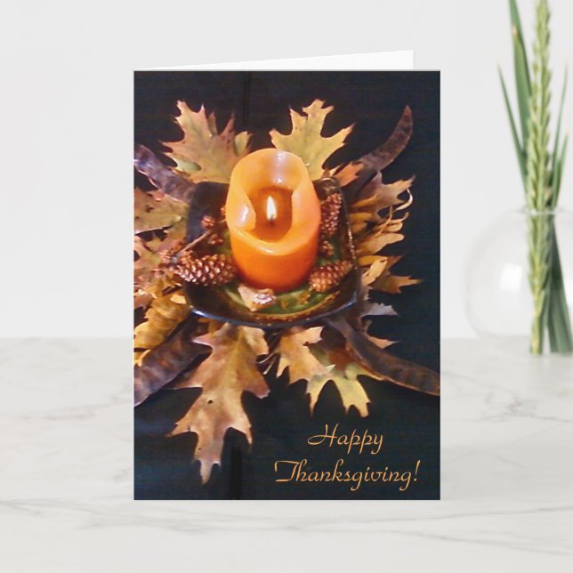 "Bon thanksgiving !" carte (Devant)
