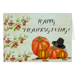 BON THANKSGIVING ! Carte de vœux