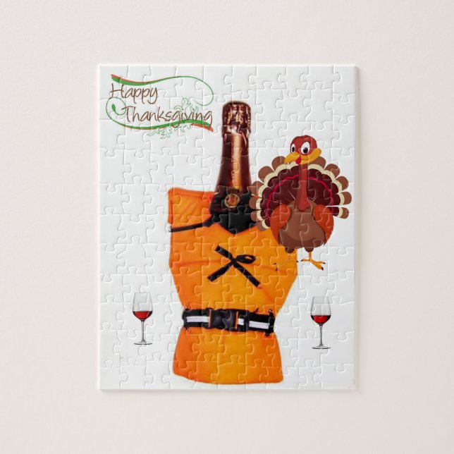Bon thanksgiving Day Jigsaw Puzzle (Vertical)