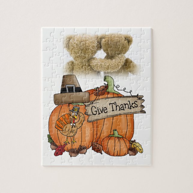 Bon thanksgiving Day Jigsaw Puzzle (Vertical)