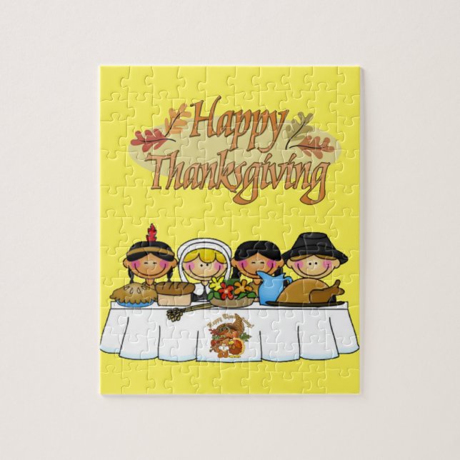 Bon thanksgiving Day Jigsaw Puzzle (Vertical)