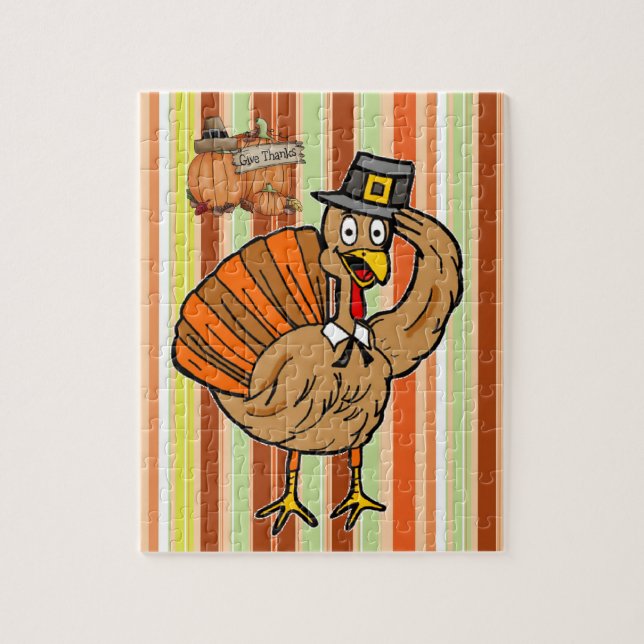 Bon thanksgiving Day Jigsaw Puzzle (Vertical)