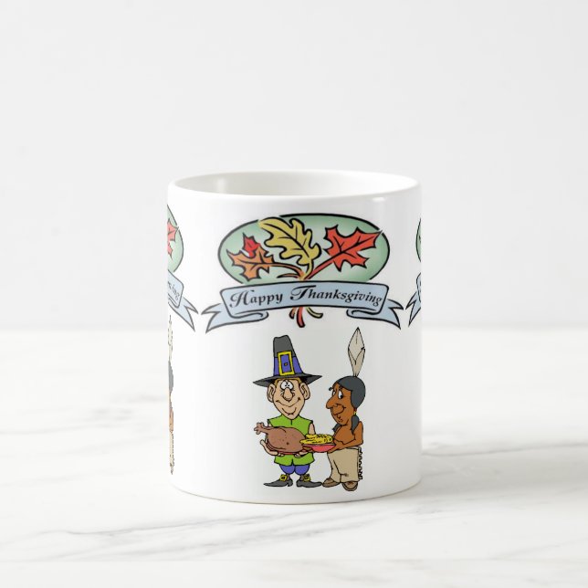 Bon thanksgiving Day Mugs (Centre)