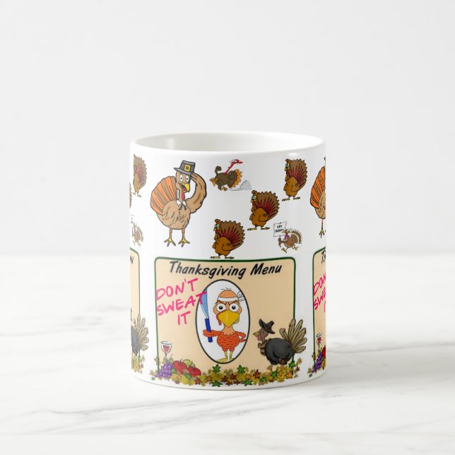 Bon thanksgiving Day Mugs (Centre)